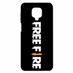 Чохол для Xiaomi Redmi Note 9S / 9Pro / 9Pro Max Free Fire logo - PrintSalon