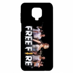 Чохол для Xiaomi Redmi Note 9S / 9Pro / 9Pro Max Free Fire Team - PrintSalon