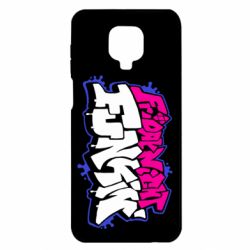 Чехол для Xiaomi Redmi Note 9S/9Pro/9Pro Max Friday Night Funkin Logo - PrintSalon