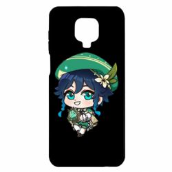 Чохол для Xiaomi Redmi Note 9S / 9Pro / 9Pro Max Genshin Impact chibi Venti - PrintSalon