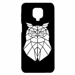 Чохол для Xiaomi Redmi Note 9S / 9Pro / 9Pro Max Geometric Owl - PrintSalon