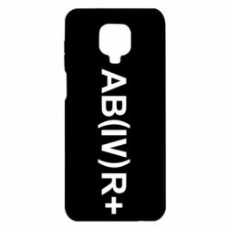 Чехол для Xiaomi Redmi Note 9S/9Pro/9Pro Max Группа крови (4)АВ+ - PrintSalon