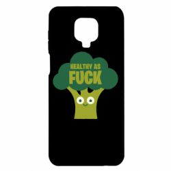Чехол для Xiaomi Redmi Note 9S/9Pro/9Pro Max Healthy as fuck - PrintSalon