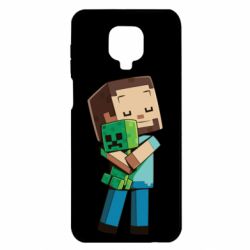 Чохол для Xiaomi Redmi Note 9S / 9Pro / 9Pro Max Heroes from Minecraft - PrintSalon