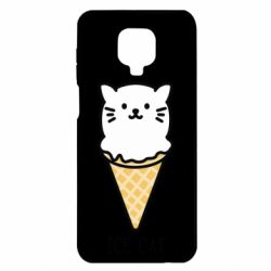 Чехол для Xiaomi Redmi Note 9S/9Pro/9Pro Max Ice Cat - PrintSalon