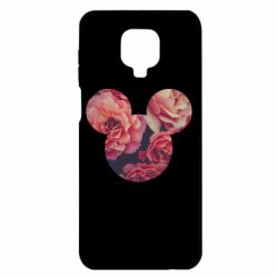 Чехол для Xiaomi Redmi Note 9S/9Pro/9Pro Max Inner world flowers mickey mouse