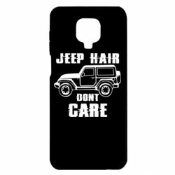 Чехол для Xiaomi Redmi Note 9S/9Pro/9Pro Max Jeep hair don't care - PrintSalon