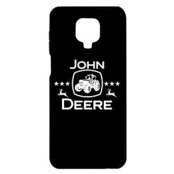Чехол для Xiaomi Redmi Note 9S/9Pro/9Pro Max John Deere and tractor fanArt - PrintSalon
