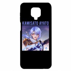 Чехол для Xiaomi Redmi Note 9S/9Pro/9Pro Max Kamisato Ayato - PrintSalon