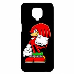 Чехол для Xiaomi Redmi Note 9S/9Pro/9Pro Max Knuckles the Echidna - PrintSalon