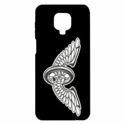 Чехол для Xiaomi Redmi Note 9S/9Pro/9Pro Max Колесо и крылья - PrintSalon