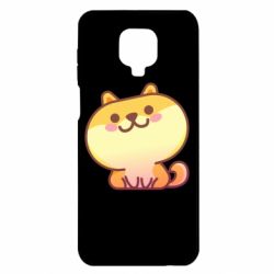 Чехол для Xiaomi Redmi Note 9S/9Pro/9Pro Max Корги с улыбкой - PrintSalon