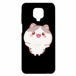 Чехол для Xiaomi Redmi Note 9S/9Pro/9Pro Max Котик обнимает тебя - PrintSalon