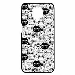 Чохол для Xiaomi Redmi Note 9S / 9Pro / 9Pro Max Коти патерн - PrintSalon