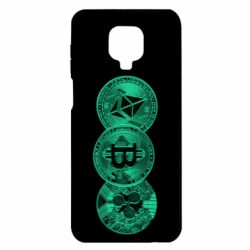 Чехол для Xiaomi Redmi Note 9S/9Pro/9Pro Max Криптовалюта - PrintSalon