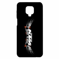 Чехол для Xiaomi Redmi Note 9S/9Pro/9Pro Max Ktm Ready to Race Wings - PrintSalon
