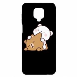 Чехол для Xiaomi Redmi Note 9S/9Pro/9Pro Max Кусь мишки - PrintSalon