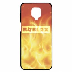 Чехол для Xiaomi Redmi Note 9S/9Pro/9Pro Max Logo and fire