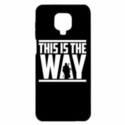 Чохол для Xiaomi Redmi Note 9S / 9Pro / 9Pro Max Mandalorian This Is The Way - PrintSalon