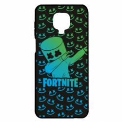 Чехол для Xiaomi Redmi Note 9S/9Pro/9Pro Max Marshmello Fortnite Dab Neon - PrintSalon
