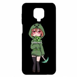 Чехол для Xiaomi Redmi Note 9S/9Pro/9Pro Max Minecraft anime - PrintSalon