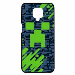 Чехол для Xiaomi Redmi Note 9S/9Pro/9Pro Max Minecraft Creeper - PrintSalon