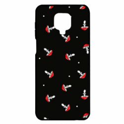 Чехол для Xiaomi Redmi Note 9S/9Pro/9Pro Max Мухоморы - PrintSalon