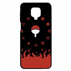 Чехол для Xiaomi Redmi Note 9S/9Pro/9Pro Max Naruto Sasuke Uchiha Sharingan - PrintSalon