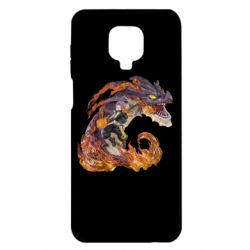 Чехол для Xiaomi Redmi Note 9S/9Pro/9Pro Max Natsu with a dragon - PrintSalon