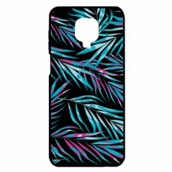 Чохол для Xiaomi Redmi Note 9S / 9Pro / 9Pro Max Neon Palm Leaves - PrintSalon