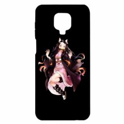 Чохол для Xiaomi Redmi Note 9S / 9Pro / 9Pro Max Nezuko cat - PrintSalon