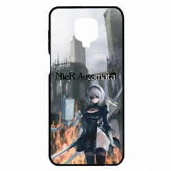 Чехол для Xiaomi Redmi Note 9S/9Pro/9Pro Max Nier Automata 2B - PrintSalon