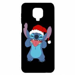 Чехол для Xiaomi Redmi Note 9S/9Pro/9Pro Max Новогодний Стич - PrintSalon