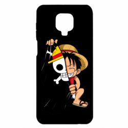 Чехол для Xiaomi Redmi Note 9S/9Pro/9Pro Max One piece chibi Luffy - PrintSalon