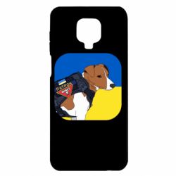 Чехол для Xiaomi Redmi Note 9S/9Pro/9Pro Max Патрон на фоне флага - PrintSalon