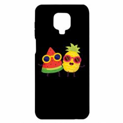 Чехол для Xiaomi Redmi Note 9S/9Pro/9Pro Max Pineapple with watermelon - PrintSalon