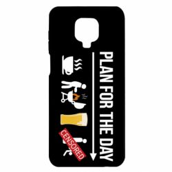 Чехол для Xiaomi Redmi Note 9S/9Pro/9Pro Max План на день - PrintSalon