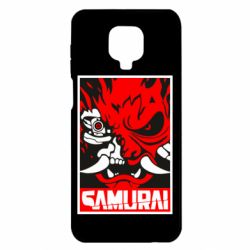 Чехол для Xiaomi Redmi Note 9S/9Pro/9Pro Max Poster samurai Cyberpunk - PrintSalon