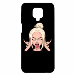 Чехол для Xiaomi Redmi Note 9S/9Pro/9Pro Max Punk Girl - PrintSalon