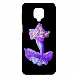 Чехол для Xiaomi Redmi Note 9S/9Pro/9Pro Max Purple Mermaid Barbie - PrintSalon