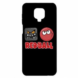 Чохол для Xiaomi Redmi Note 9S / 9Pro / 9Pro Max Red ball 4 - PrintSalon