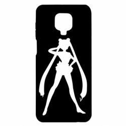 Чохол для Xiaomi Redmi Note 9S / 9Pro / 9Pro Max Sailor Moon silhouette - PrintSalon