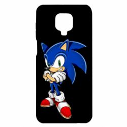 Чехол для Xiaomi Redmi Note 9S/9Pro/9Pro Max Sonic with smile - PrintSalon