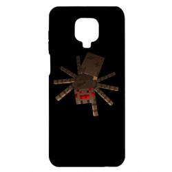 Чехол для Xiaomi Redmi Note 9S/9Pro/9Pro Max Spider from Minecraft - PrintSalon