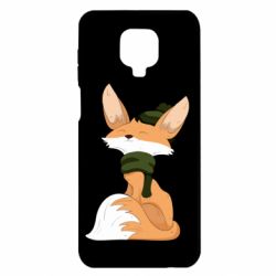 Чехол для Xiaomi Redmi Note 9S/9Pro/9Pro Max The Fox in the Hat - PrintSalon