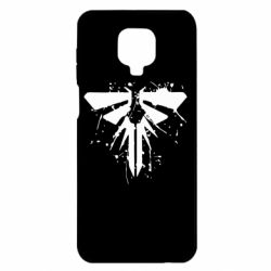 Чехол для Xiaomi Redmi Note 9S/9Pro/9Pro Max The last of us spray logo - PrintSalon