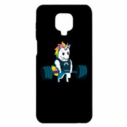 Чехол для Xiaomi Redmi Note 9S/9Pro/9Pro Max The unicorn is rocking - PrintSalon