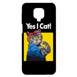 Чехол для Xiaomi Redmi Note 9S/9Pro/9Pro Max Yes I Cat - PrintSalon