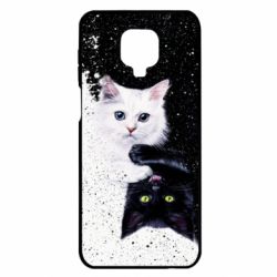 Чехол для Xiaomi Redmi Note 9S/9Pro/9Pro Max Yin and Yang cats - PrintSalon