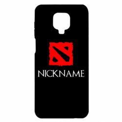 Чехол для Xiaomi Redmi Note 9S/9Pro/9Pro Max Your nickname Dota2 - PrintSalon